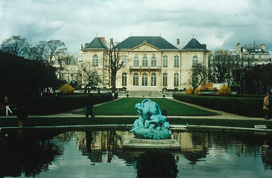 Muse Rodin - garden front