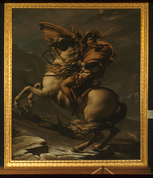 'Napoleon Crossing the Alps'