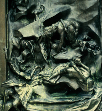 'The Gates of Hell' - detail