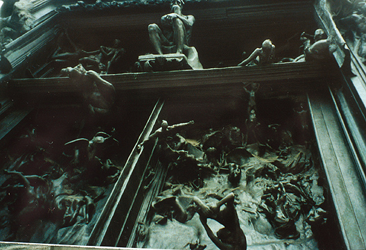 'The Gates of Hell' - detail