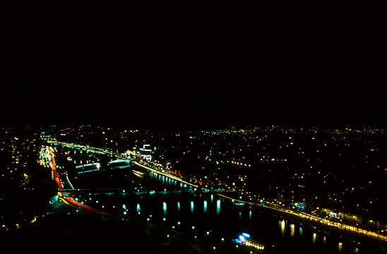 Night view - Central Paris
