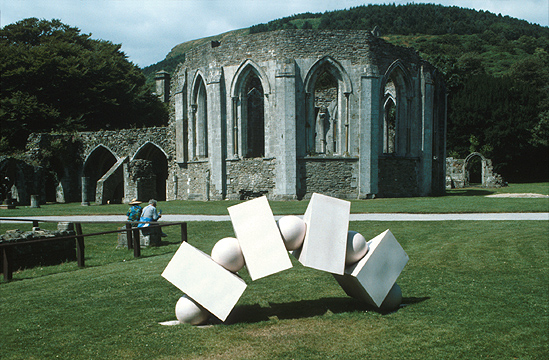 'Span' (and view of ruined Margam Abbey)