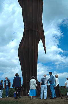 'The Angel of the North' - lower section