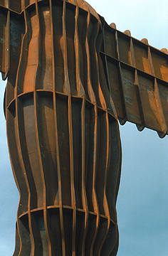 'The Angel of the North' - detail: ribs