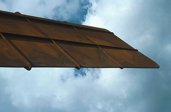 'The Angel of the North' - detail: wingtip
