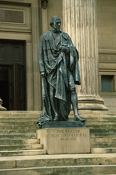 Statue of Benjamin Disraeli; 1st Earl of Beaconsfield