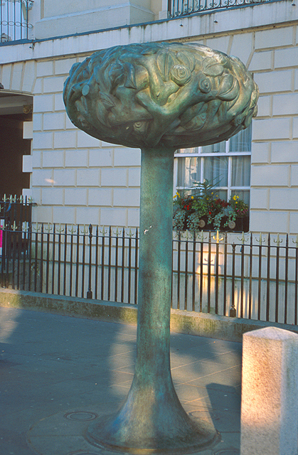 Bronze Rose Tree Sculptures